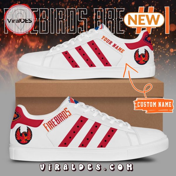 Custom Coachella Valley Firebirds Stan Smith Shoes