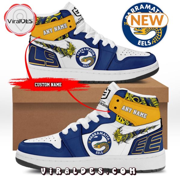 Custom Parramatta Eels Air Jordan 1 Hightop