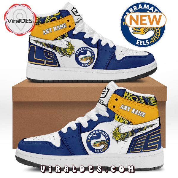 Custom Parramatta Eels Air Jordan 1 Hightop