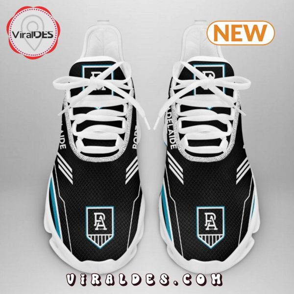 Custom Port Adelaide Black Football Max Soul Sneaker