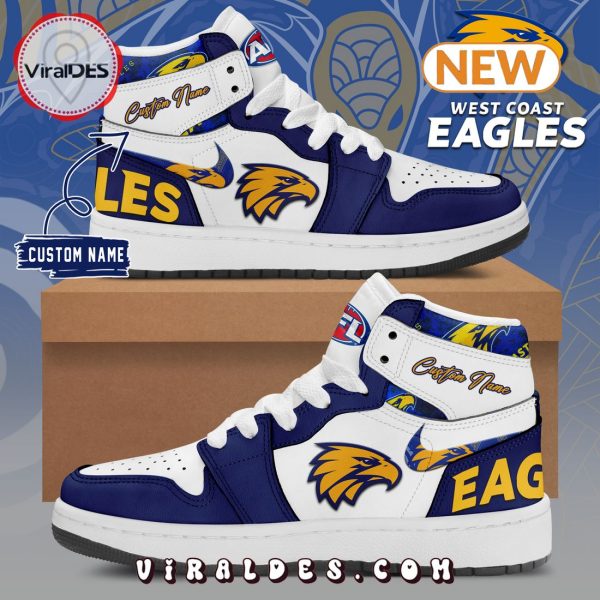 Custom West Coast Eagles 2024 Air Jordan 1 Hightop