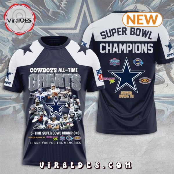 Dallas Cowboys Super Bowl Champions Hoodie