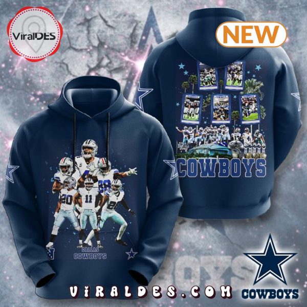 Dallas Cowboys Team Navy Hoodie