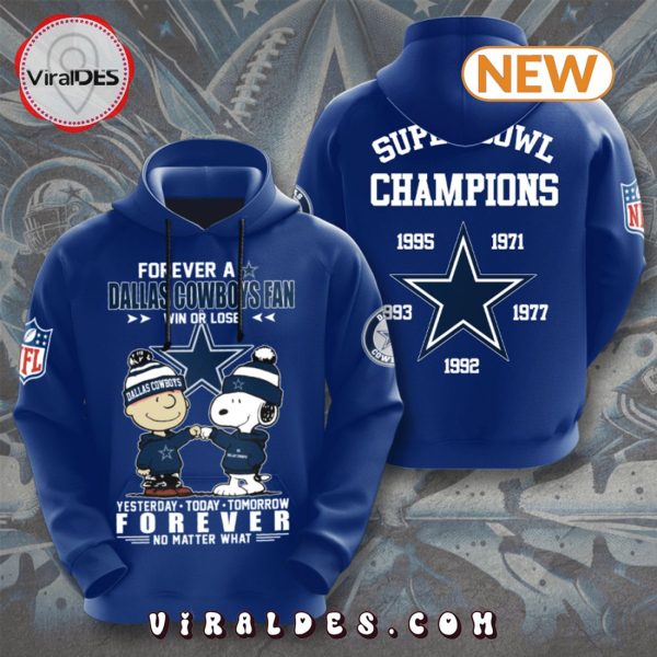 Dallas Cowboys x Snoopy Fans Hoodie