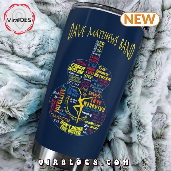 Dave Matthews Guitar Pattern Tumbler