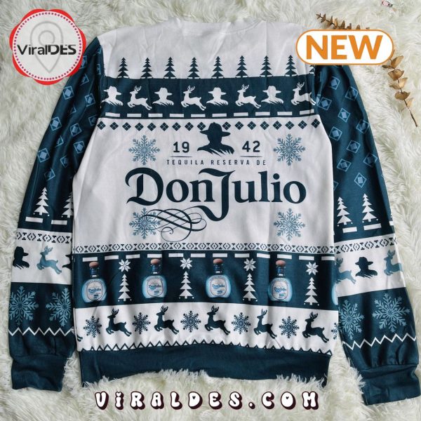 Don Julio Tequila Holiday Ugly Christmas Sweater