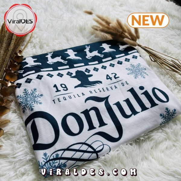 Don Julio Tequila Holiday Ugly Christmas Sweater