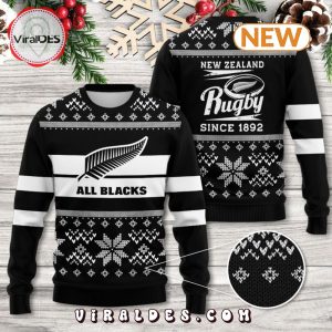 New Zealand x Rugby World Cup Ugly Sweater