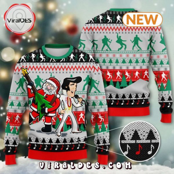 Elvis Presley Christmas Sweater