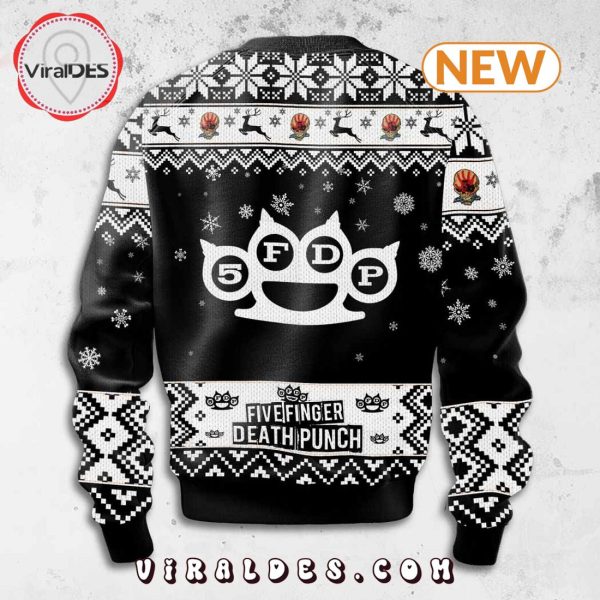 Fivefinger Death Punch Christmas Ugly Sweater