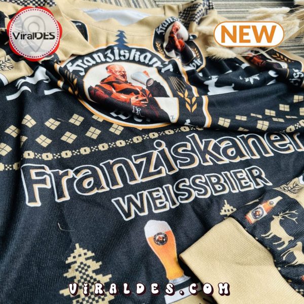 Franziskaner Hefe Weissbier Beer Holiday Ugly Christmas Sweater