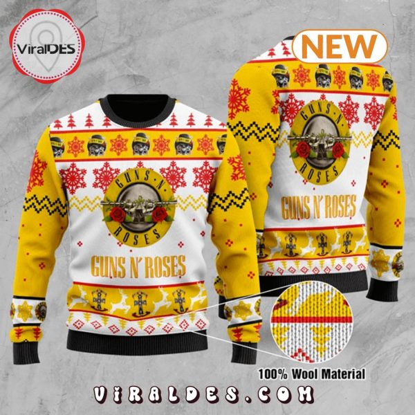 Guns N’ Roses Ugly Sweater