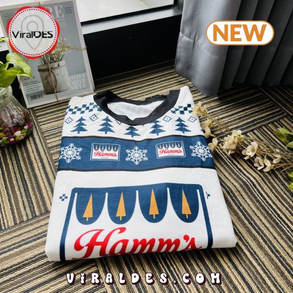 Hamm’s Logo Personalized Ugly Christmas Sweater