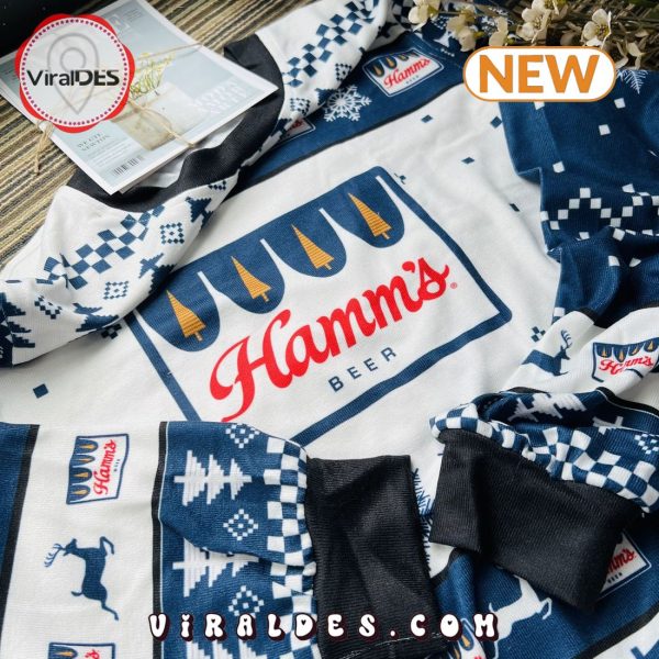 Hamm’s Logo Personalized Ugly Christmas Sweater