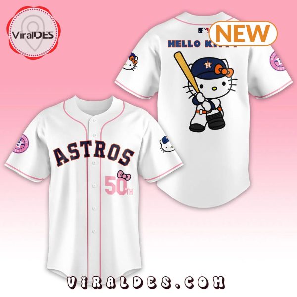 Hello Kitty 50th Anniversary Bobblehead Baseball Jersey