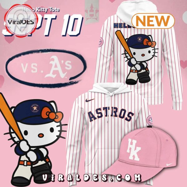 Houston Astros x Hello Kitty Night September 10th Hoodie