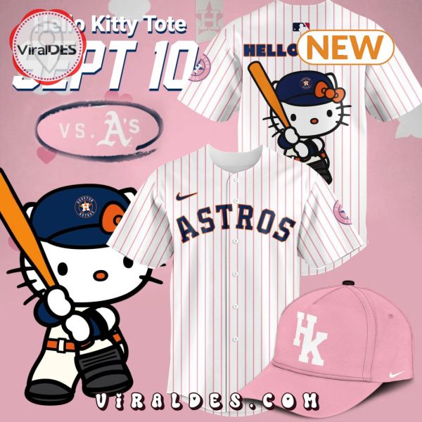 Houston Astros x Hello Kitty Night September 10th Jersey