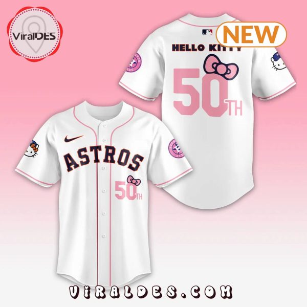 Houston Astros x Hello Kitty’s 50th Baseball Jersey