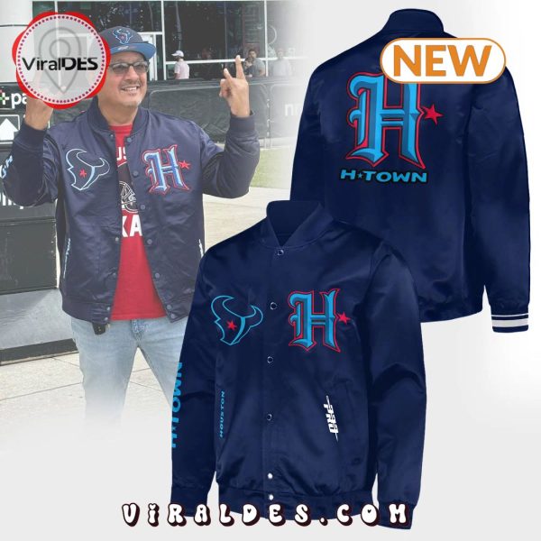 Houston Texans New 2024 Season Baseball Jacket