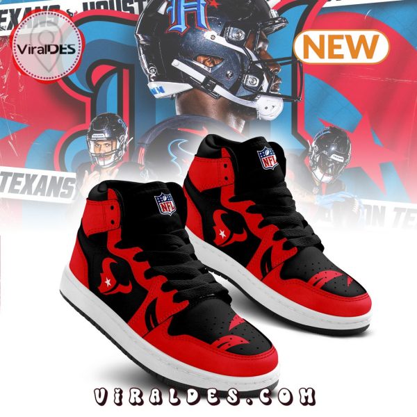 Houston Texans NFL 2024 Air Jordan 1 Hightop Sneaker