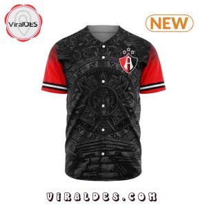 LIGA MX Atlas F.C Aztec Custom Design Baseball Jersey