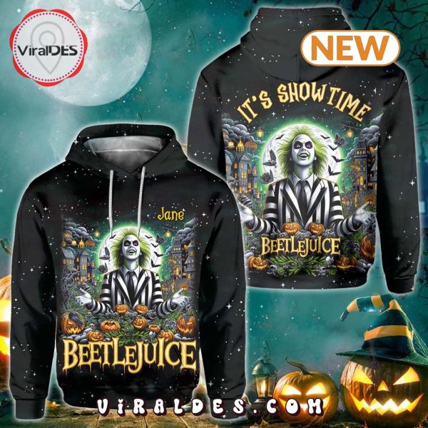 It’s Showtime Beetlejuice Halloween Hoodie