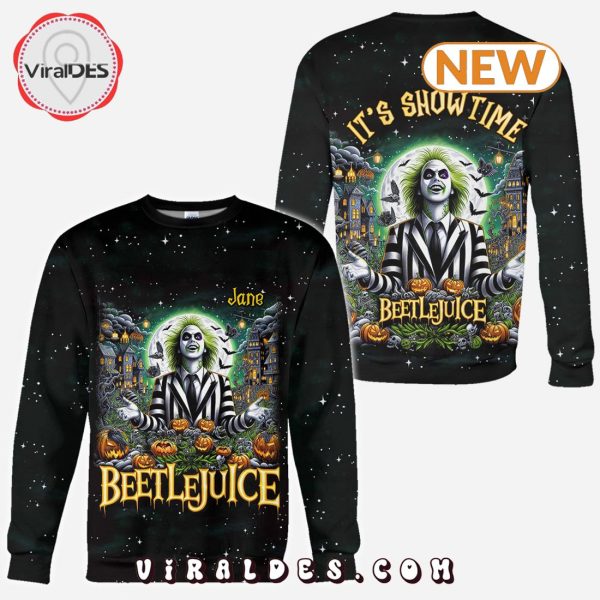 It’s Showtime Beetlejuice Halloween Hoodie