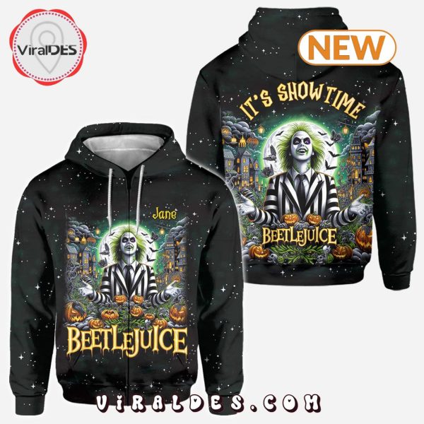 It’s Showtime Beetlejuice Halloween Hoodie