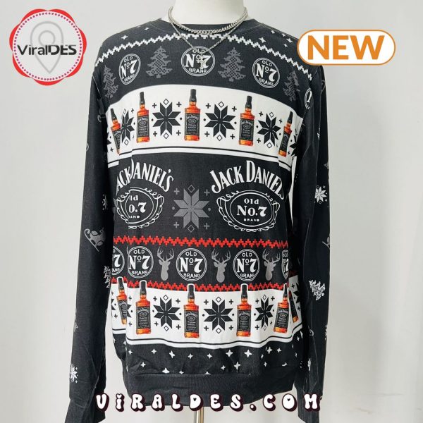 Jack Daniels Old No 7 3D Christmas Sweater