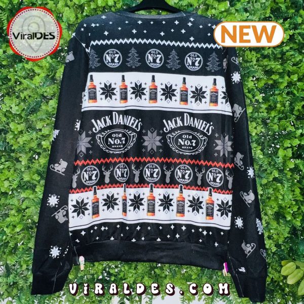 Jack Daniels Old No 7 3D Christmas Sweater