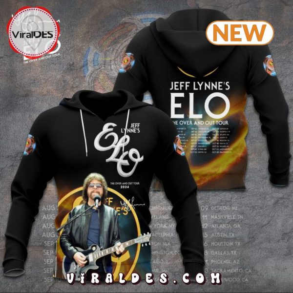 Jeff Lynne ELO The Over And Out Tour Hoodie