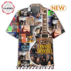 Men’s Lynyrd Skynyrd All The Albums Hawaiian Shirt