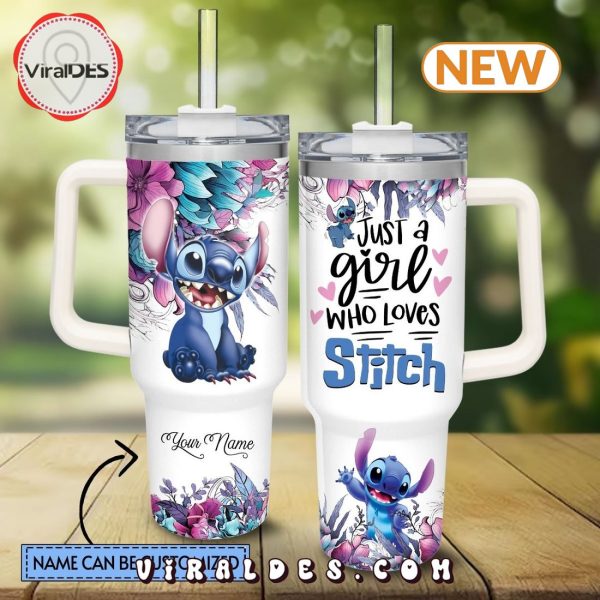 Just A Girl Who Loves Stitch Stanley Tumbler