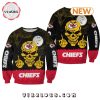 Kansas City Chiefs Smiling Pumpkin Halloween Sweatshirt