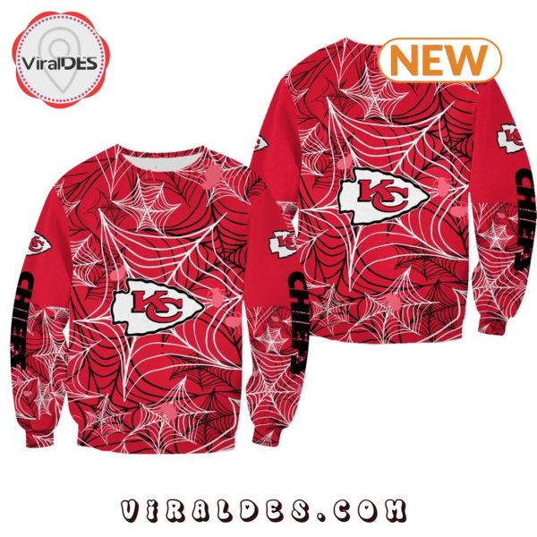 Kansas City Chiefs Spider Halloween Sweatshirt