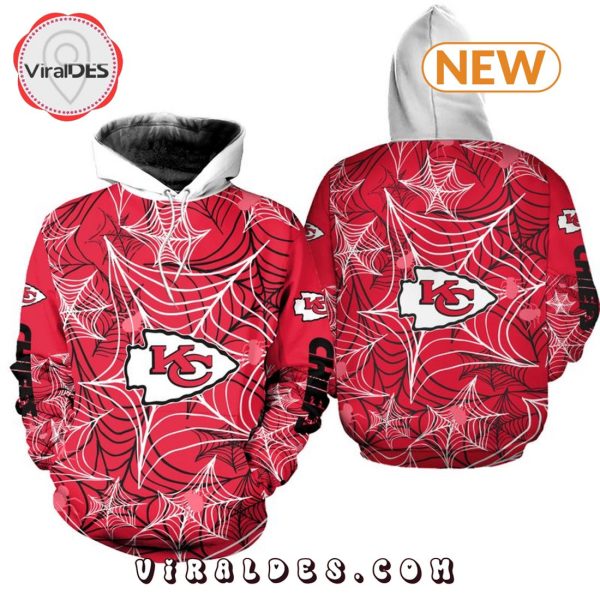 Kansas City Chiefs Sspiderweb Halloween Hoodie