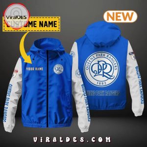 Queens Park Rangers FC Custom Name Windbreaker Jacket