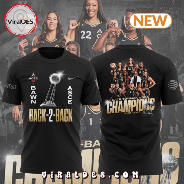 Las Vegas Aces 2023 WNBA Champions Black Hoodie