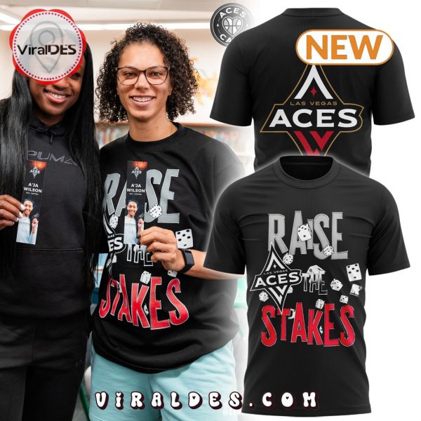 Las Vegas Aces Raise the Stakes Black Shirt