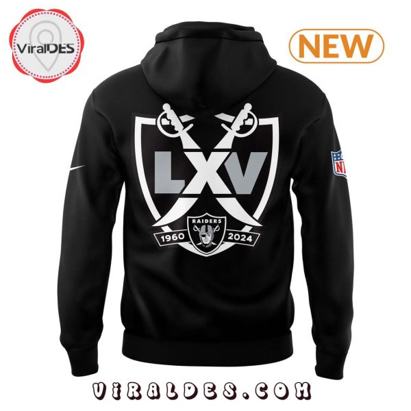 Las Vegas Raiders 65th Season Hoodie, Jogger, Cap