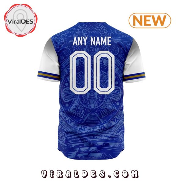 LIGA MX C.F. Pachuca Aztec Custom Design Baseball Jersey