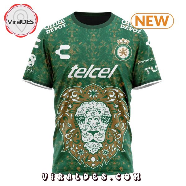 LIGA MX Club Leon Special Home Dia De Muertos Hoodie