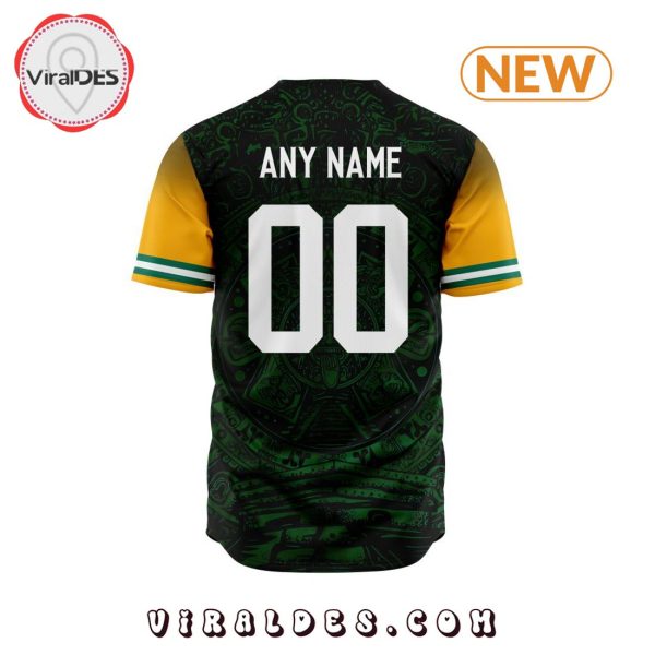 LIGA MX Club Santos Laguna Aztec Custom Design Baseball Jersey