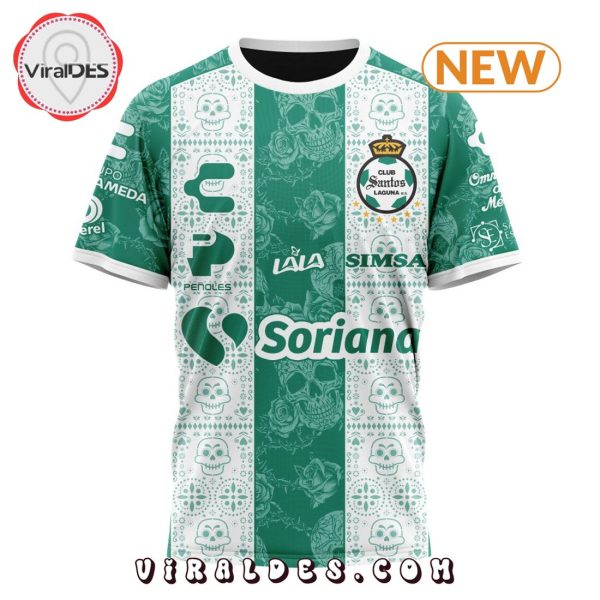 LIGA MX Club Santos Laguna Special Home Dia De Muertos Hoodie