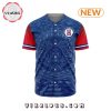 LIGA MX Tigres UANL Aztec Custom Design Baseball Jersey