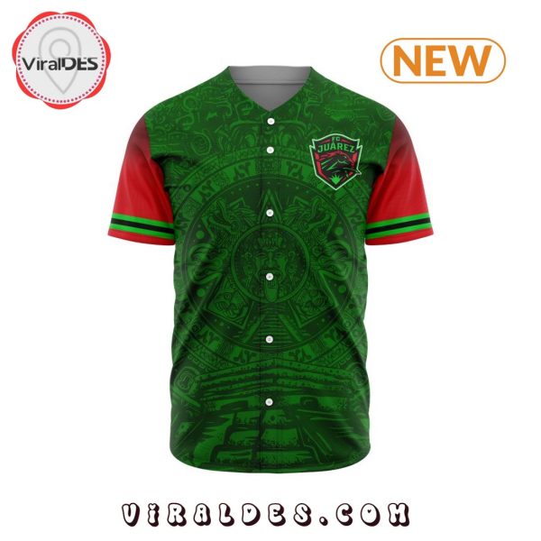 LIGA MX FC Juarez Aztec Custom Design Baseball Jersey