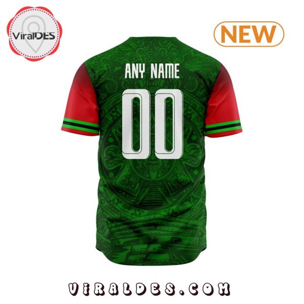 LIGA MX FC Juarez Aztec Custom Design Baseball Jersey