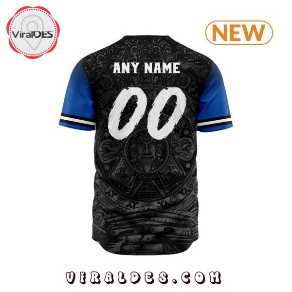 LIGA MX Queretaro F.C Aztec Custom Design Baseball Jersey