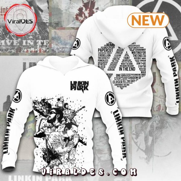 Linkin Park White Apparel Hoodie