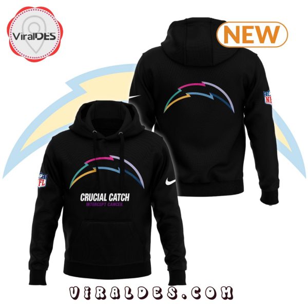 Los Angeles Chargers 2024 NFL Crucial Catch Hoodie